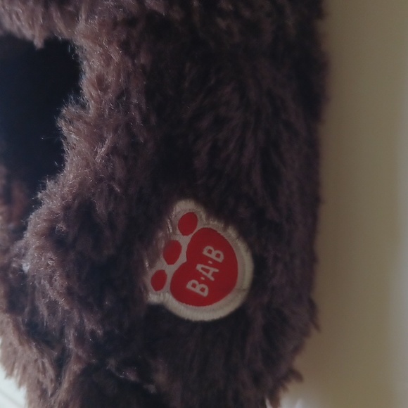 Build a bear brown monkey slippers shoes toddler size Small 10-11 - Picture 7 of 8